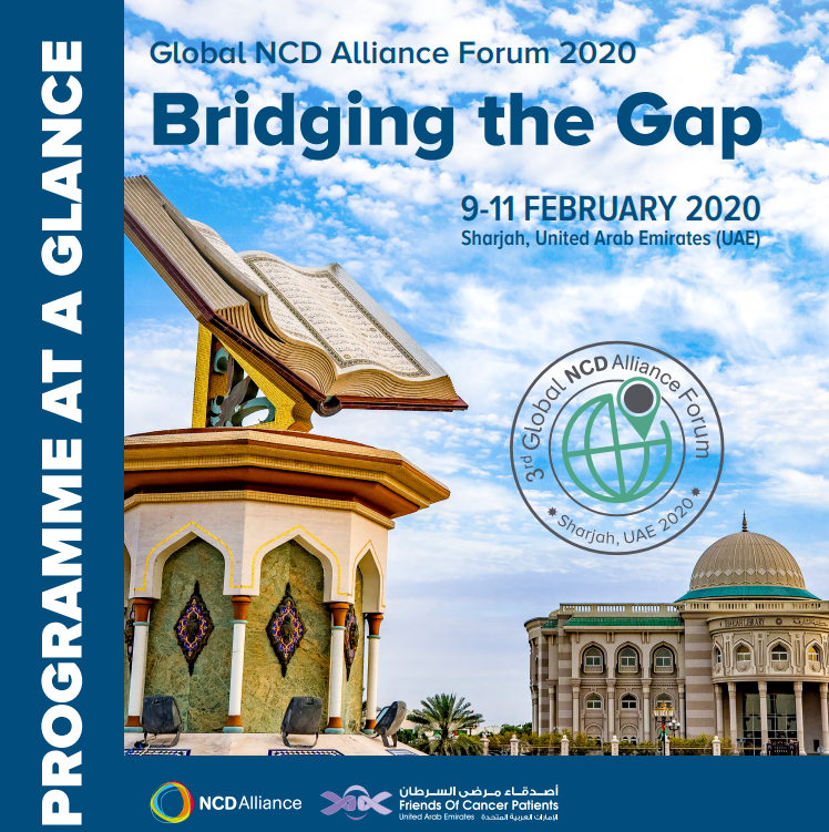 Global NCD Alliance Forum 2020 'Bridging the Gap'