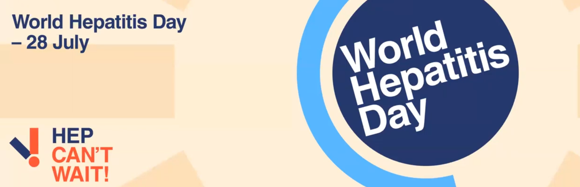  World Hepatitis Day 2023 - We're not waiting - Beating hepatitis and cancer together 